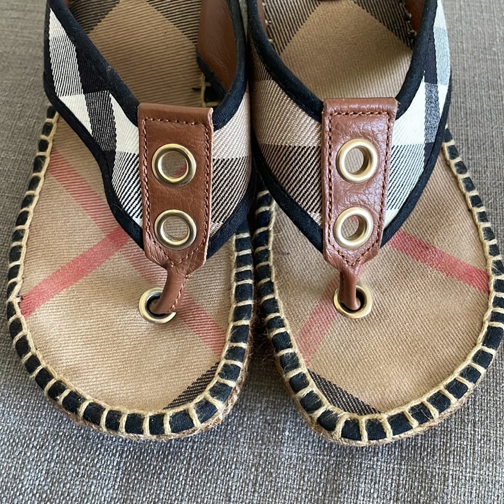 Burberry Canvas Colorblock Pattern Espadrilles - image 6